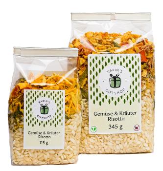 Gemüse Kräuter Risotto